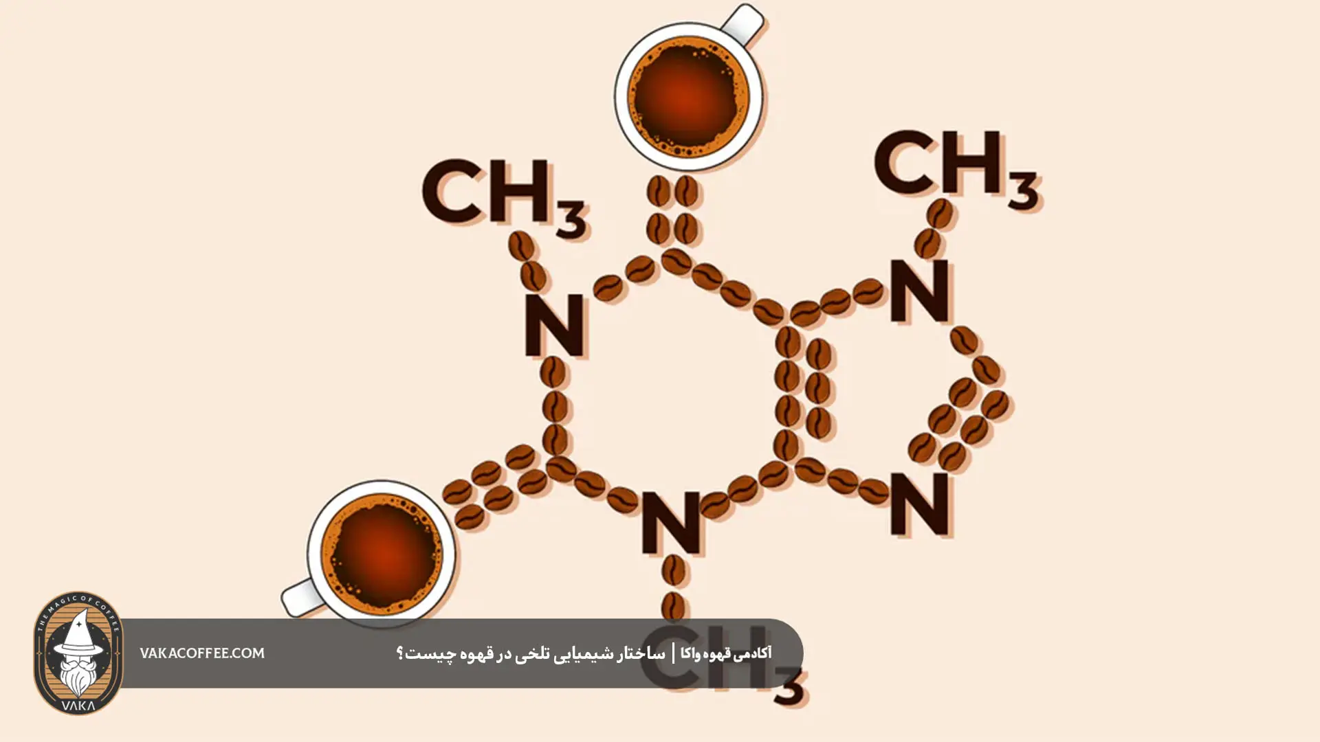 ساختار شیمیایی تلخی در قهوه-قهوه واکا