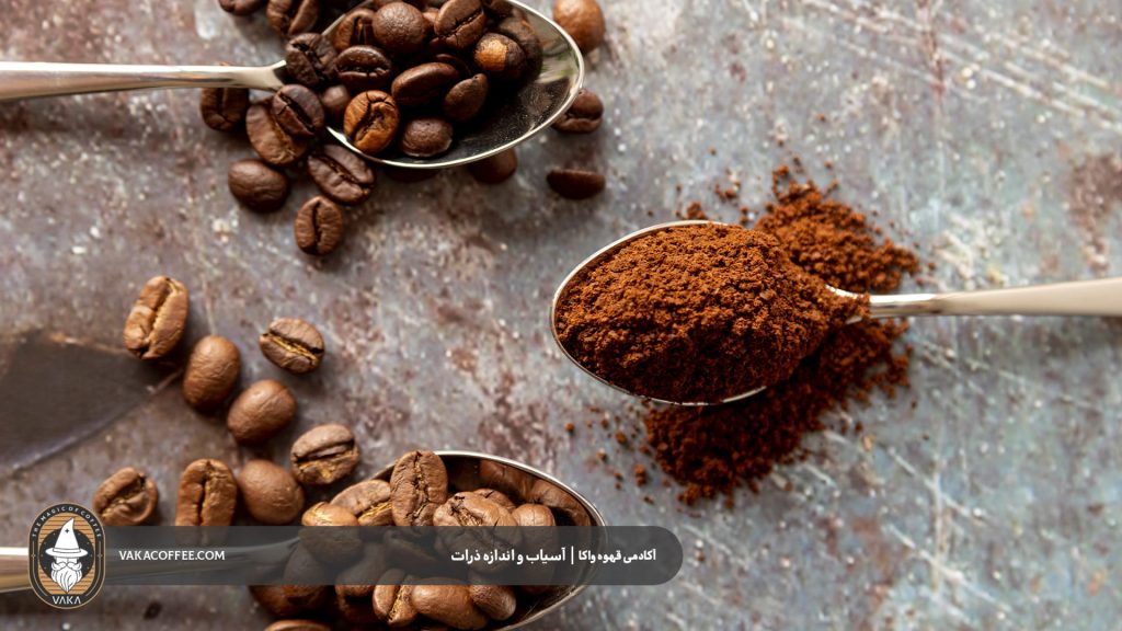 آسیاب و اندازه ذرات