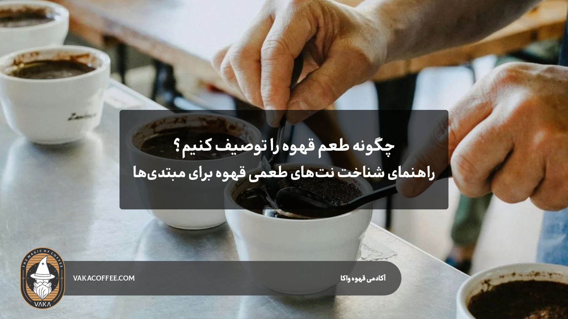 چگونه طعم قهوه را توصیف کنیم؟ | قهوه واکا